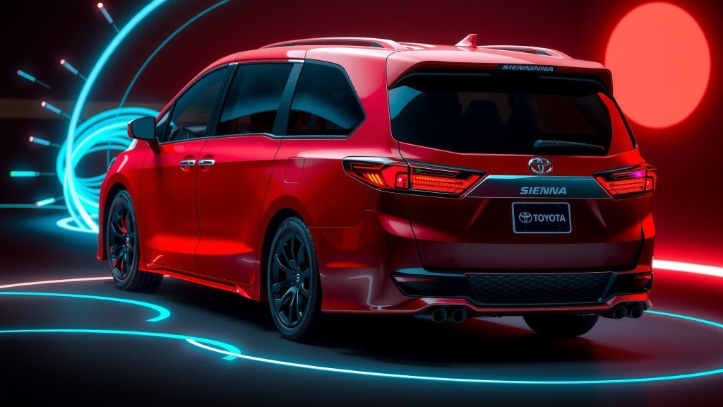    Почему Toyota Sienna Hybrid 2025 минивэн с гибридом лучше электромобиля для семьи?
