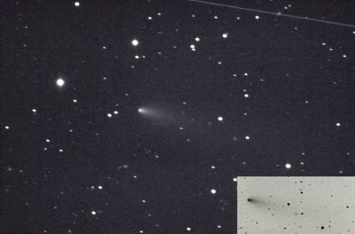 Комета 240P 15 сентября 2025 года, фото Грациано Вентре
