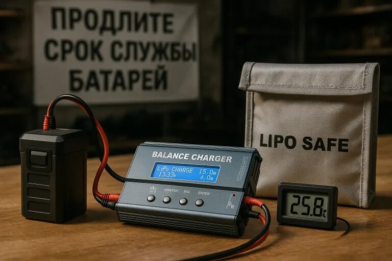    Как ухаживать за батареями и продлить срок службы "Обученик"