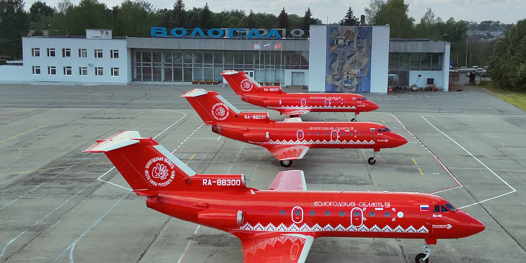«Вологодское авиапредприятие» -самый крупный эксплуатант самолетов Як-40