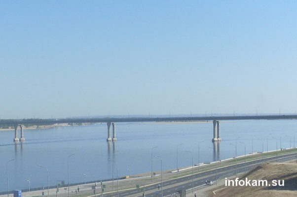    Мост через Волгу в Волгограде