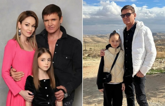 Игорь Лифанов Елена Косенко с дочкой Алисой.