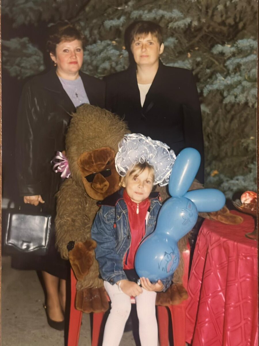 С двумя мамами сразу. Мама и крёстная 