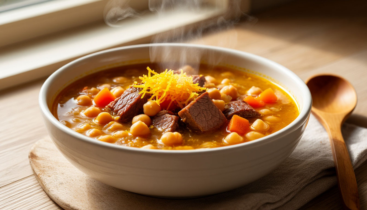 «Суп из нута с морковью: не “веганский”, а “когда хочется белка — без вопросов”»