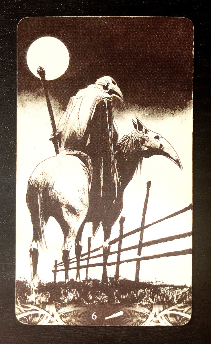 Карта дня из колоды "Ворон смерти"