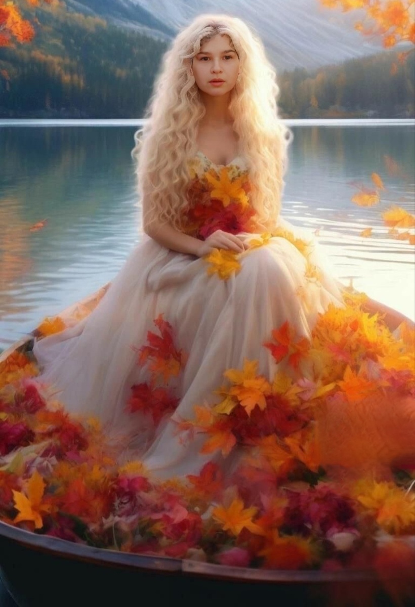 Фотошоп. В реальности, я, к сожалению, не такая белокурая. 