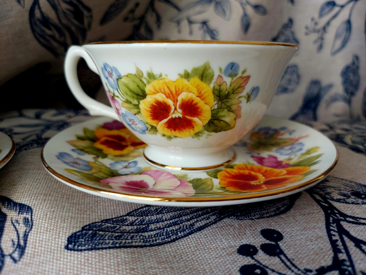 Чайная пара Royal Grafton, Англия