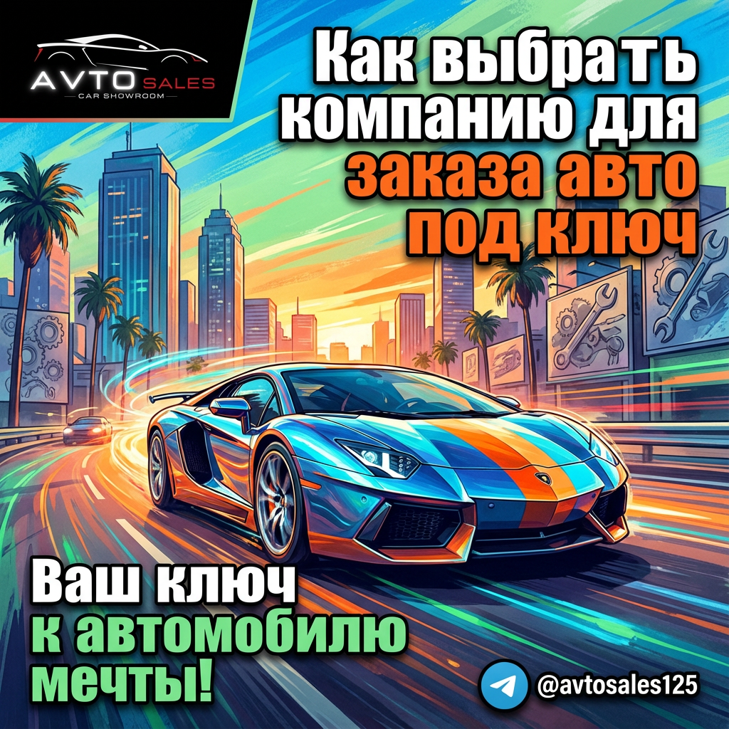    Как выбрать надежную компанию для заказа авто под ключ: советы экспертов Авто Сейлс