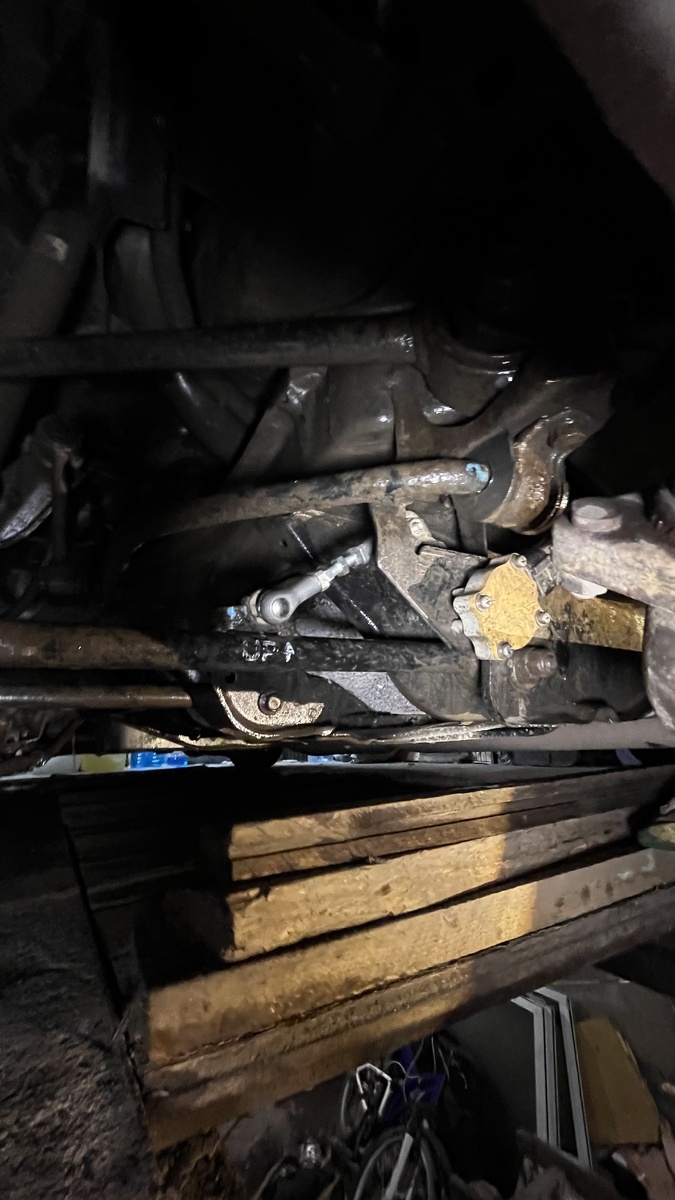 Тяга и датчик наклона в сборе.