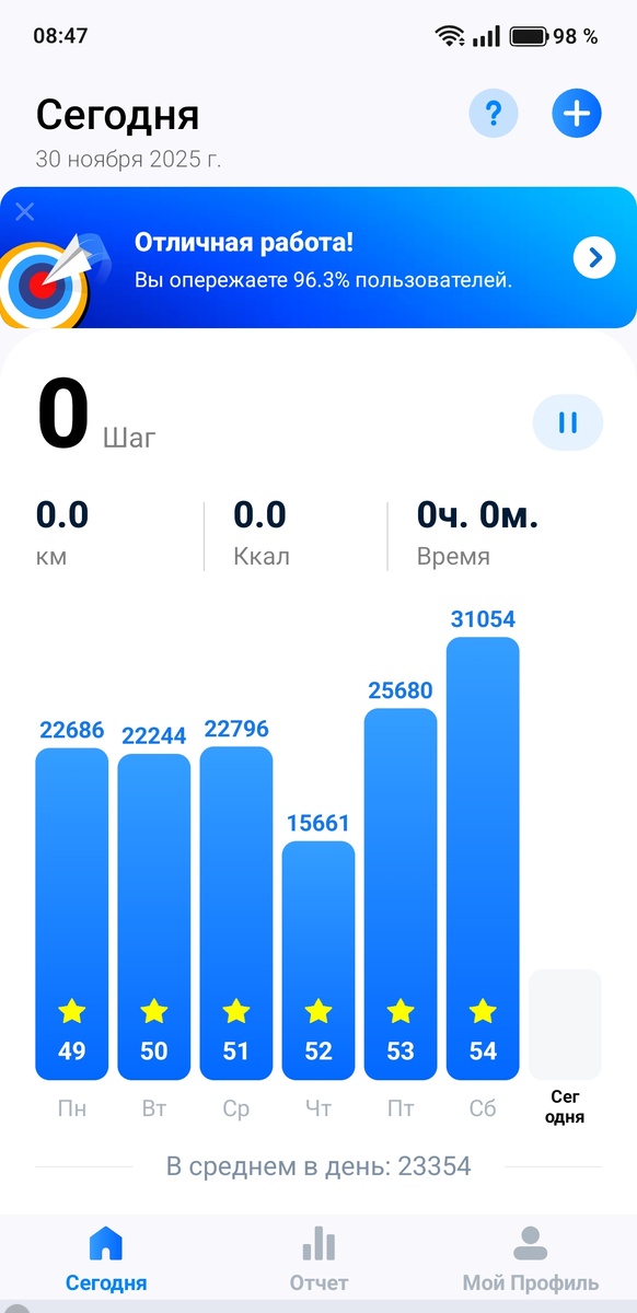 Приложение для ходьбы помогает держаться себя в тонусе 