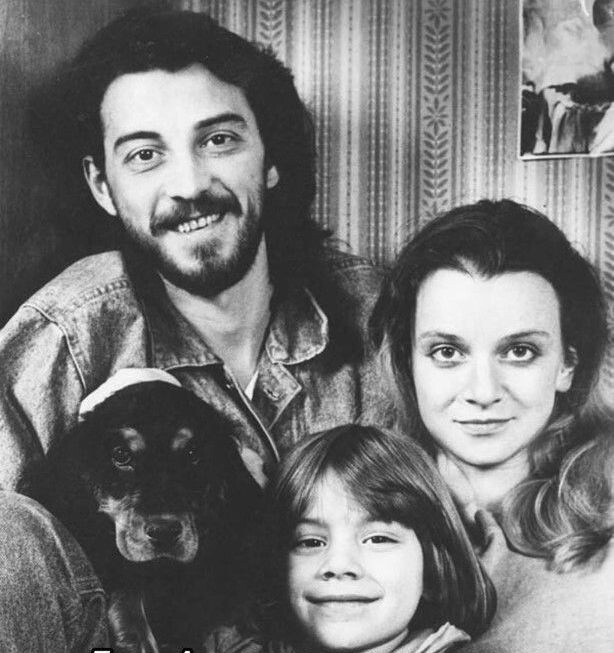 Анна Терехова, Николай Добрынин и сын Миша