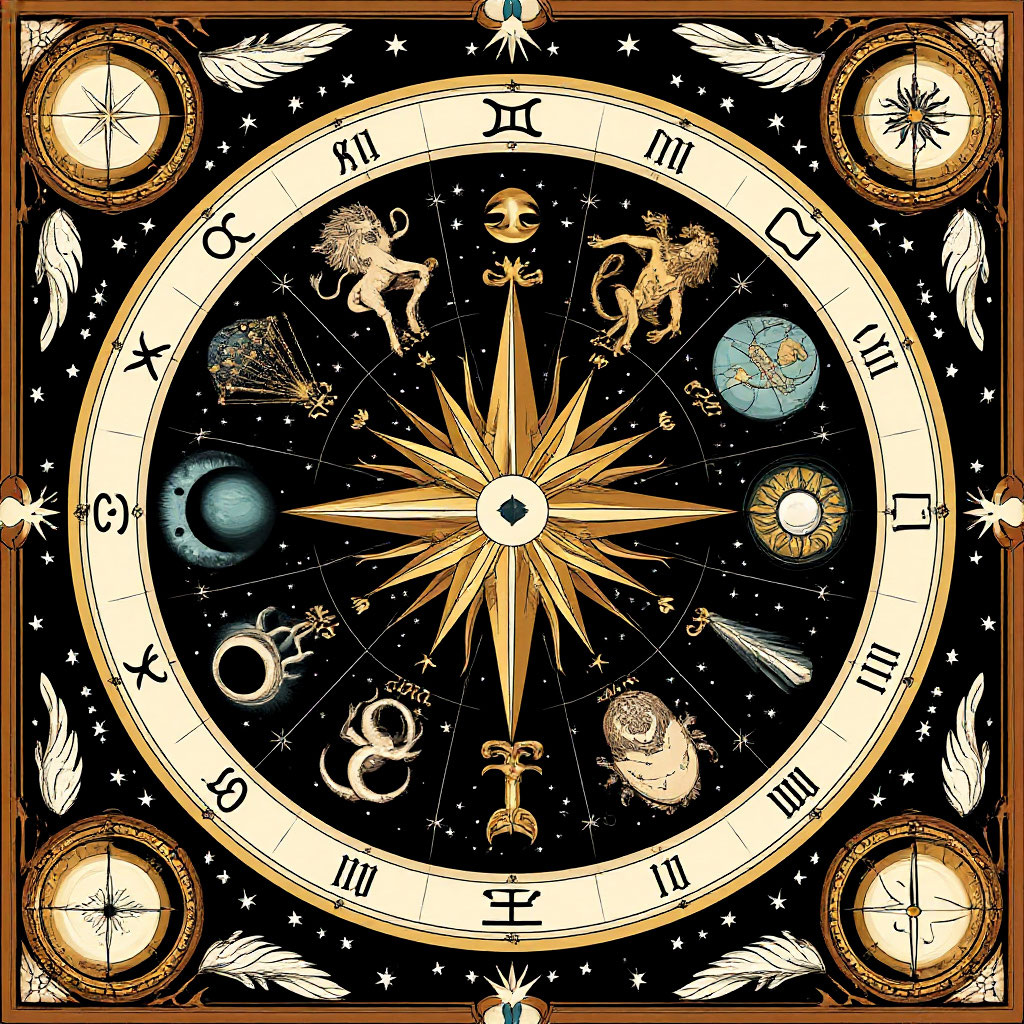 Знаки зодиака в начале декабря. Изображение сгенерировано ИИ Шедеврум