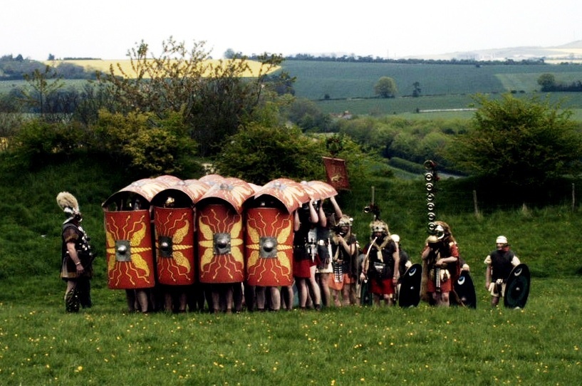 Скутум в «черепахе» (современная реконструкция)