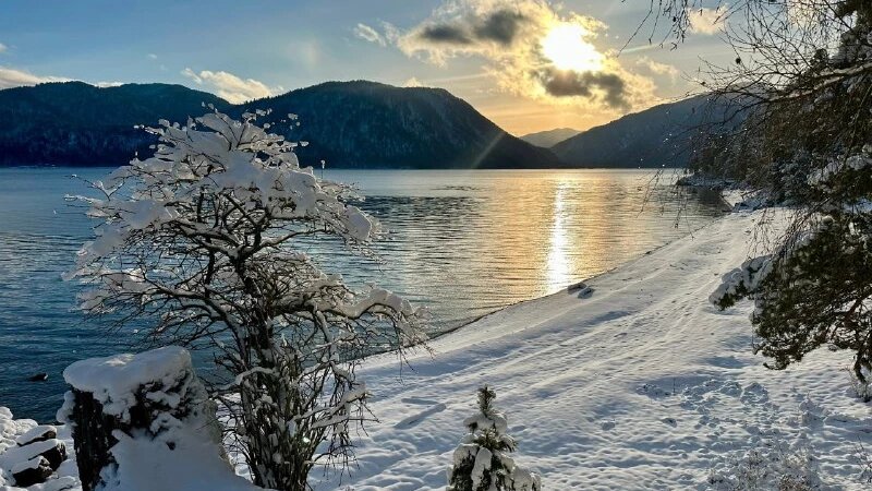     Живописная зима на Алтае Роман и Татьяна Воробьевы