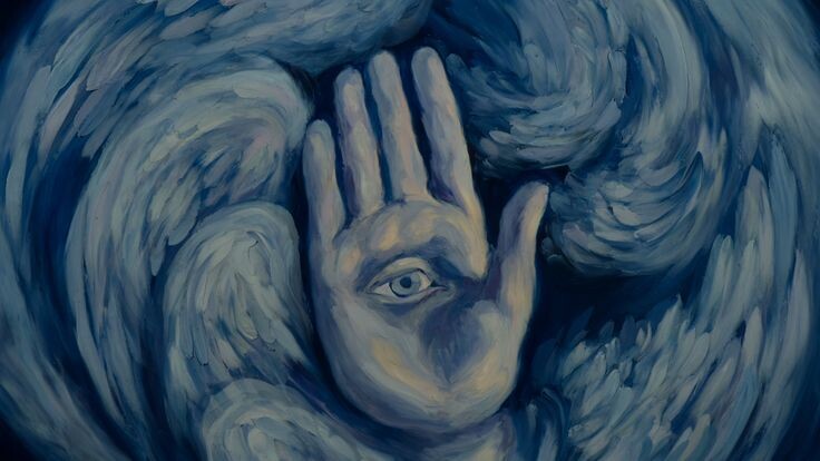 авторский рисунок Халила Джебрана