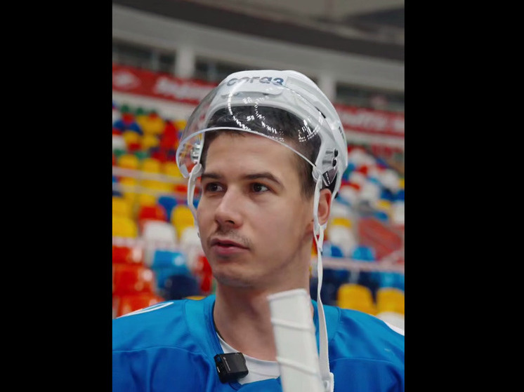     В нынешнем сезоне КХЛ Голдобин провёл 21 матч, набрав десять очков — три гола и семь результативных передач. Фото: скриншот видео пресс-службы СКА.