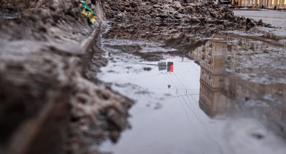    Декабрьская слякоть в Москве / Медиасток.рф