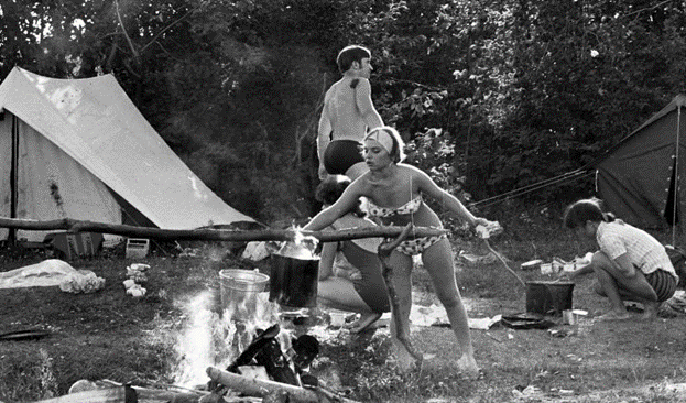 Турпоход в СССР Фото из открытого доступа