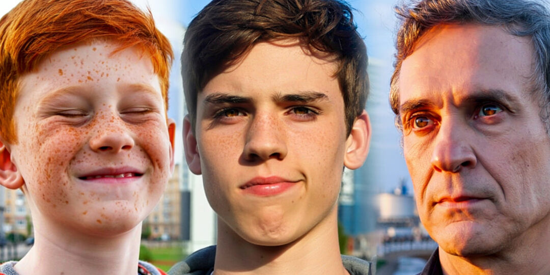 Саша попал на киностудию случайно и стал юным актером, которого узнавали все