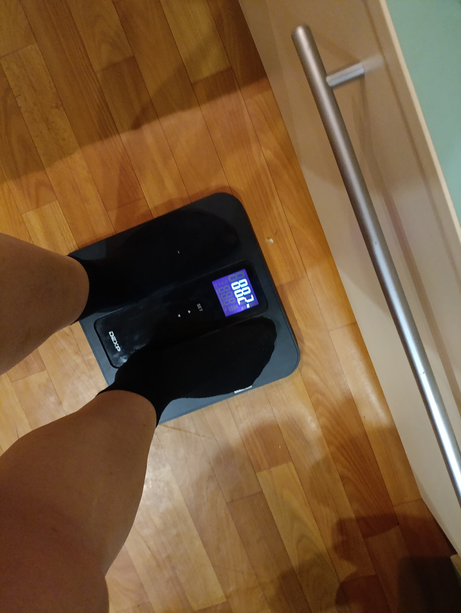 Сегодня у меня ровно +2 кг.