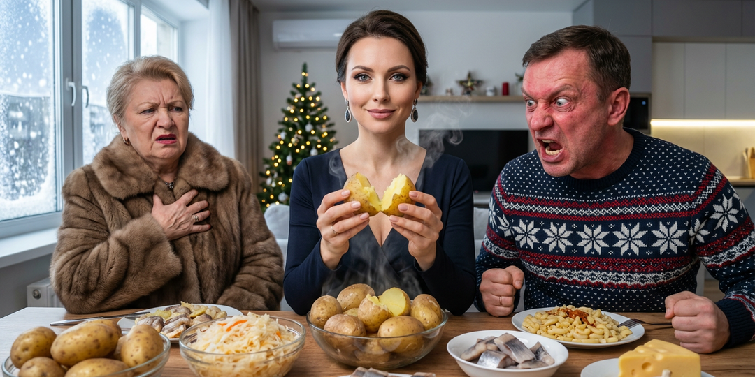Муж отдал нашу премию маме и предложил мне накрыть экономный стол