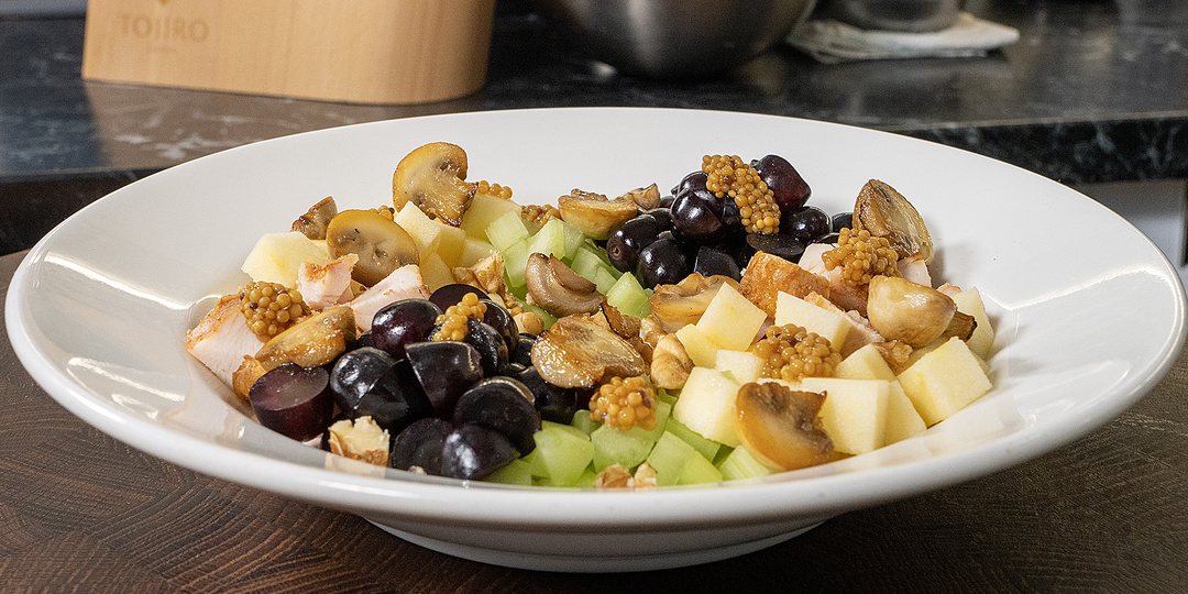 Отличный салат для Нового года. Салат Вальдорф