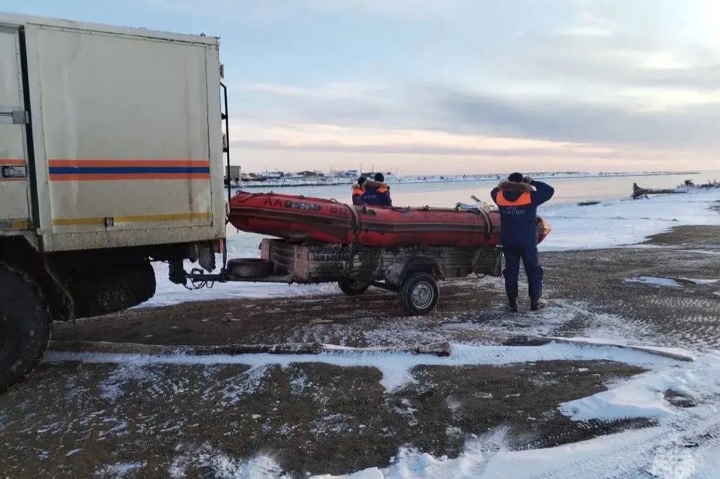    Фото © Telegram / МЧС Сахалинской области