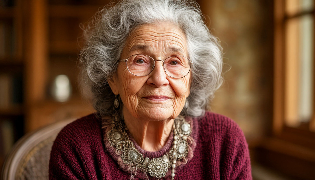 веселая старушка