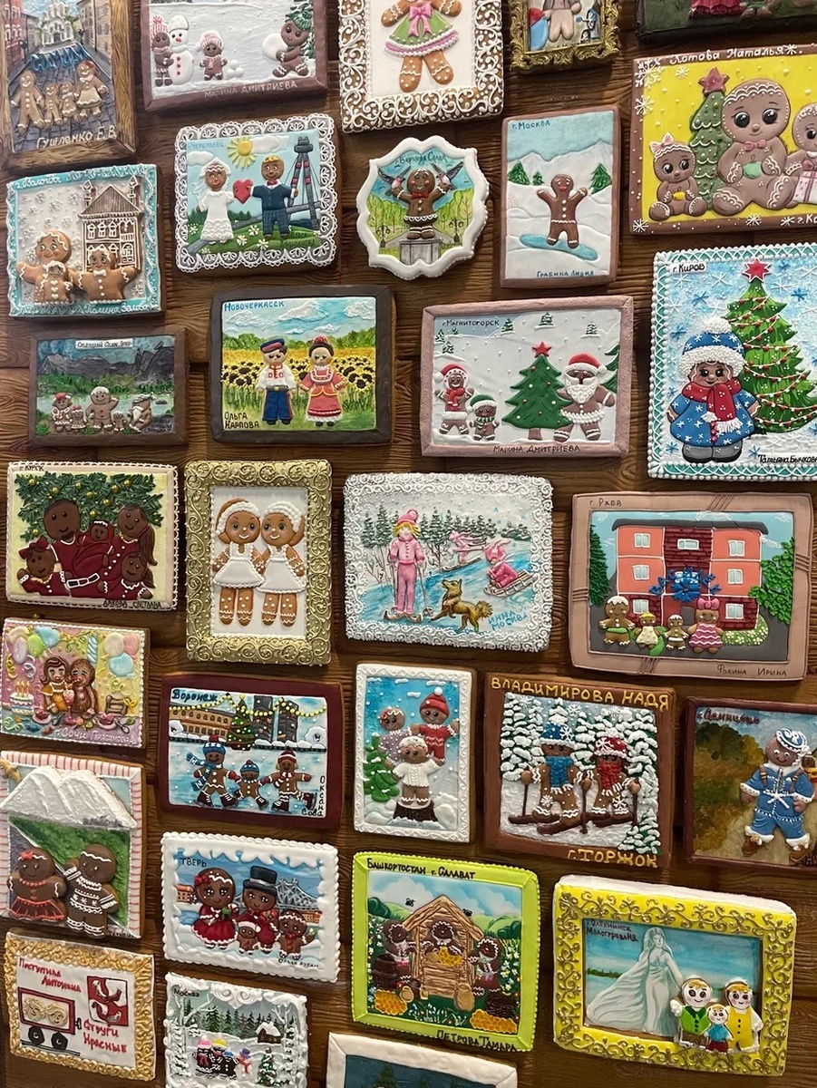 Пряничные магнитики