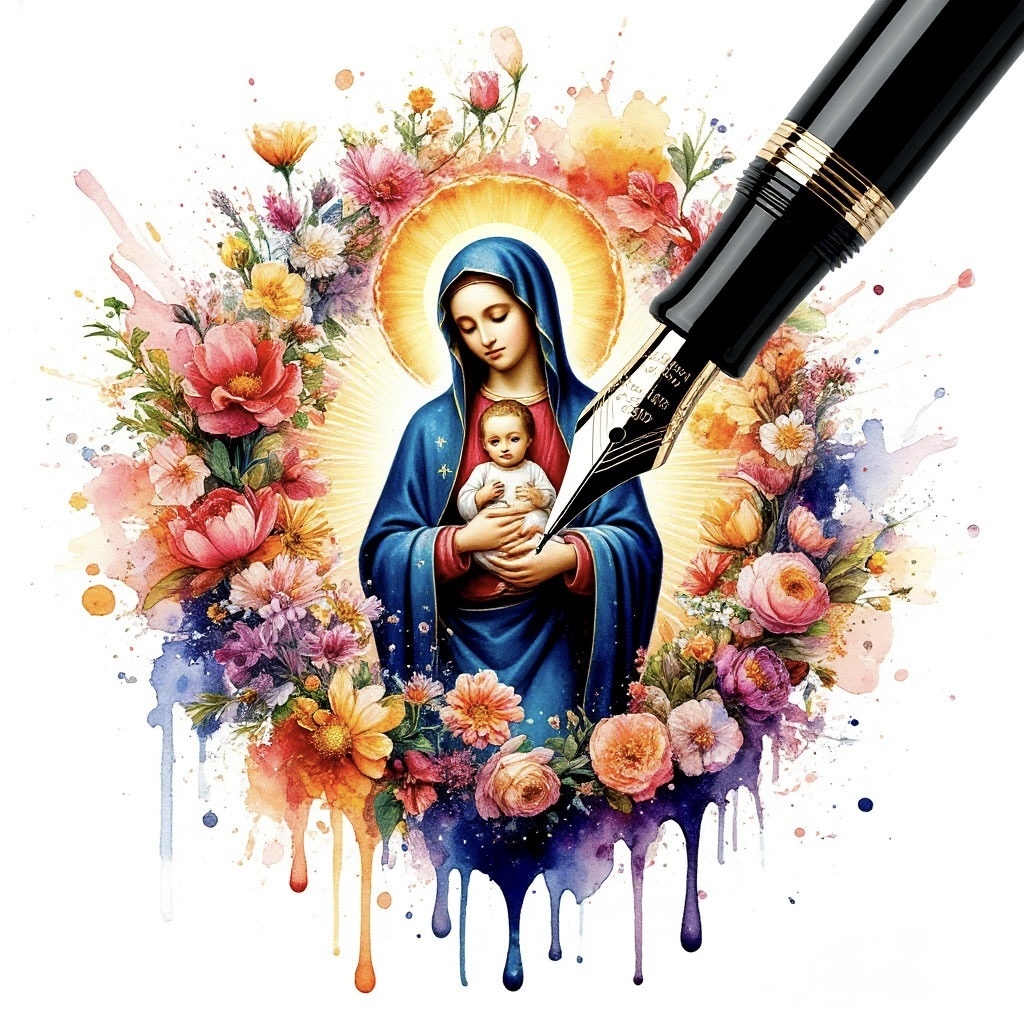 Иллюстрация автора: с Днем матери