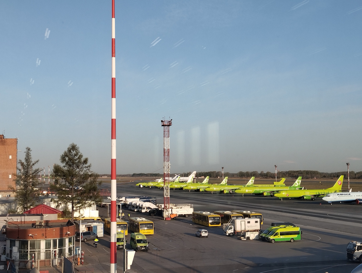 Аэропорт им. Покрышкина (прежнее название - аэропорт Толмачёво)