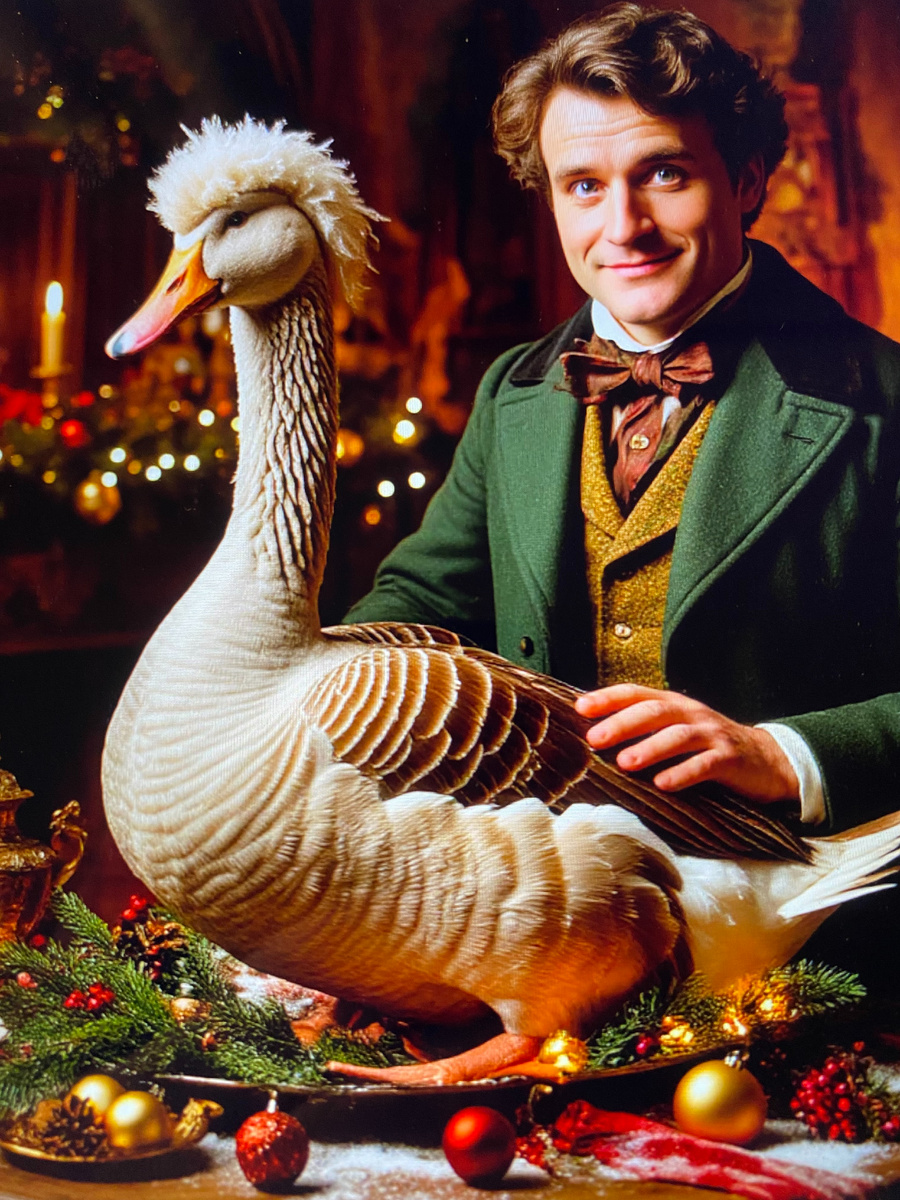 Самый дорогой рождественский гусь 