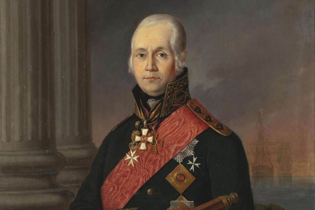    Портрет адмирала Ф. Ф. Ушакова