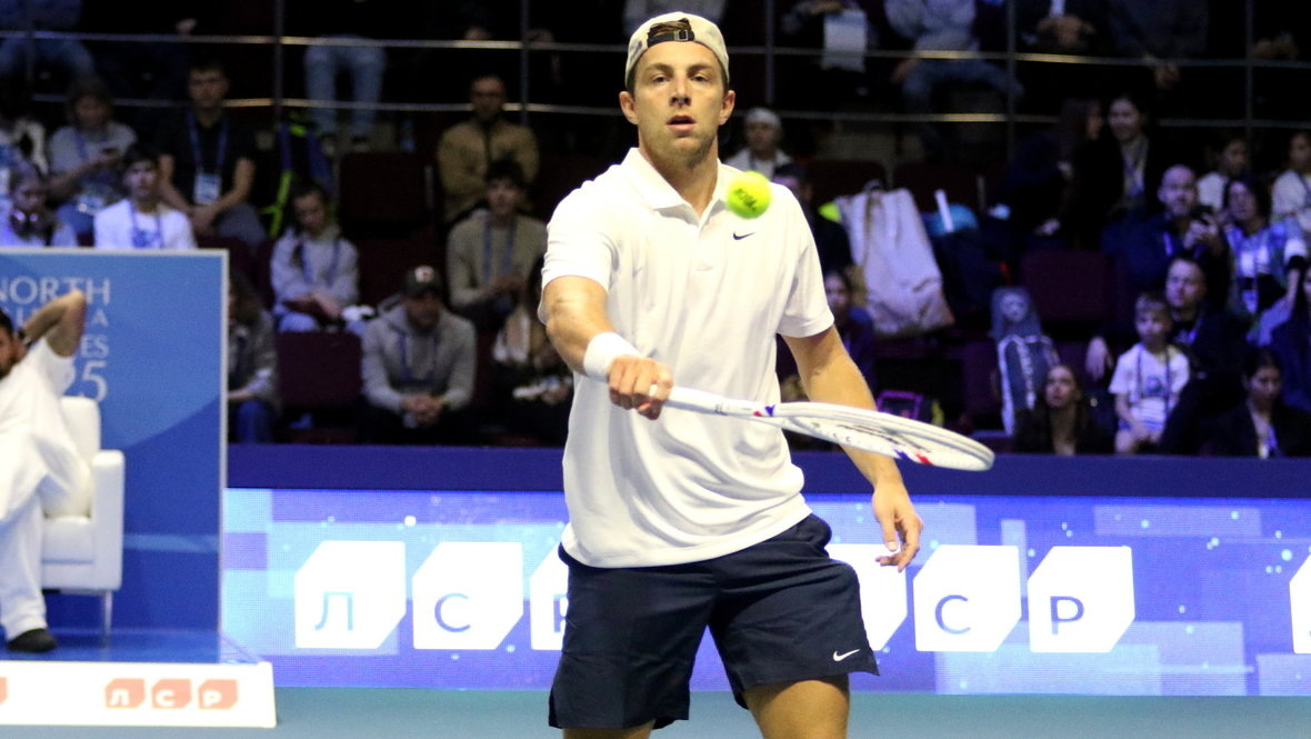    Таллон Грикспор на турнире в Санкт-Петербурге. Global Look Press