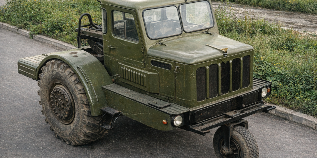 Одноосный тягач МоАЗ: советский ответ на бездорожье
