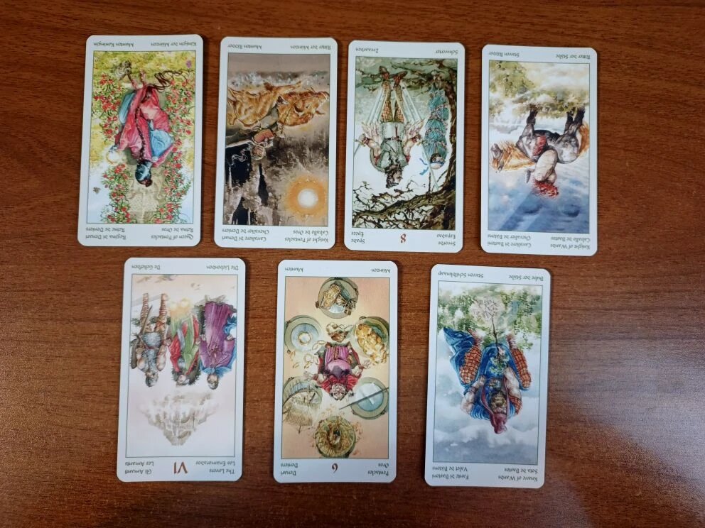 Расклад карт Таро Викингов