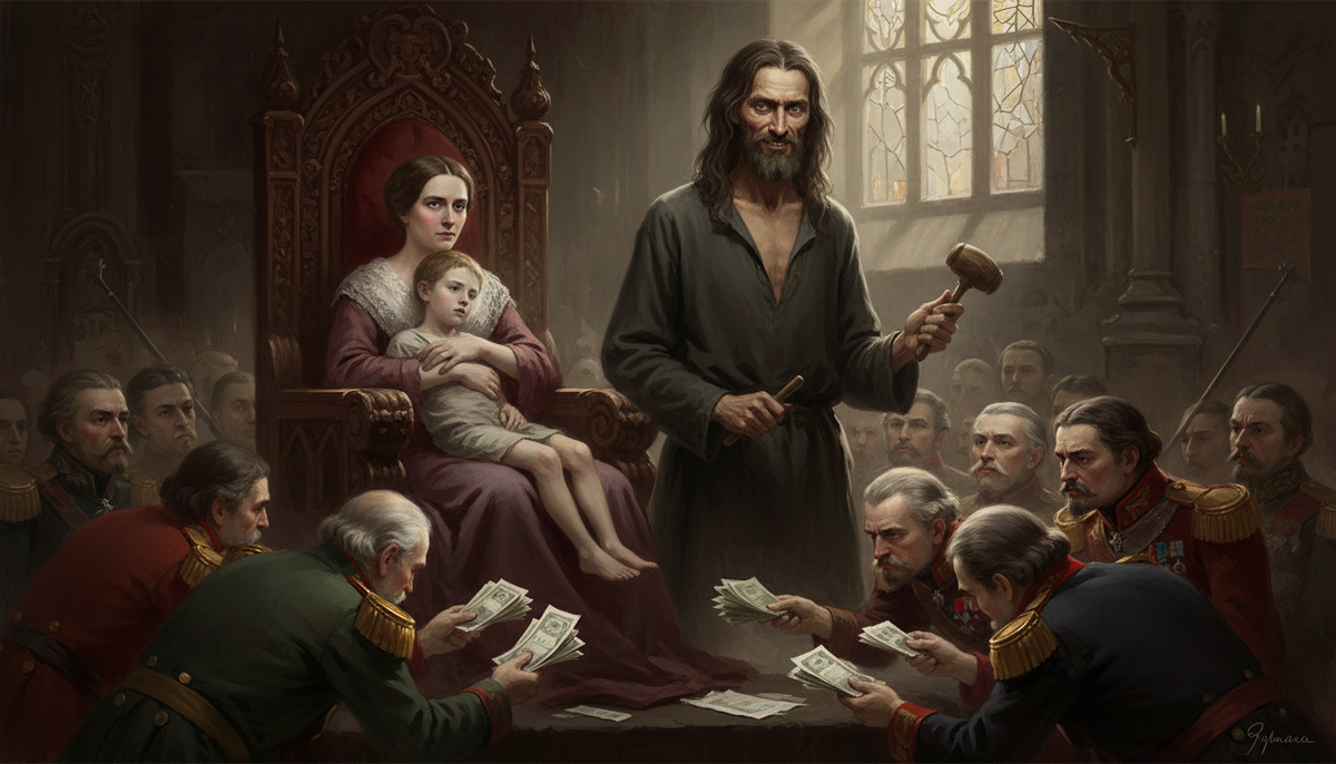 Жертвоприношение Григорию Распутину благами и судьбами людей