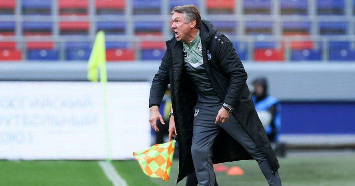 Главный тренер "Балтики" Андрей Талалаев удален судьей Левниковым. Фото из интернета.