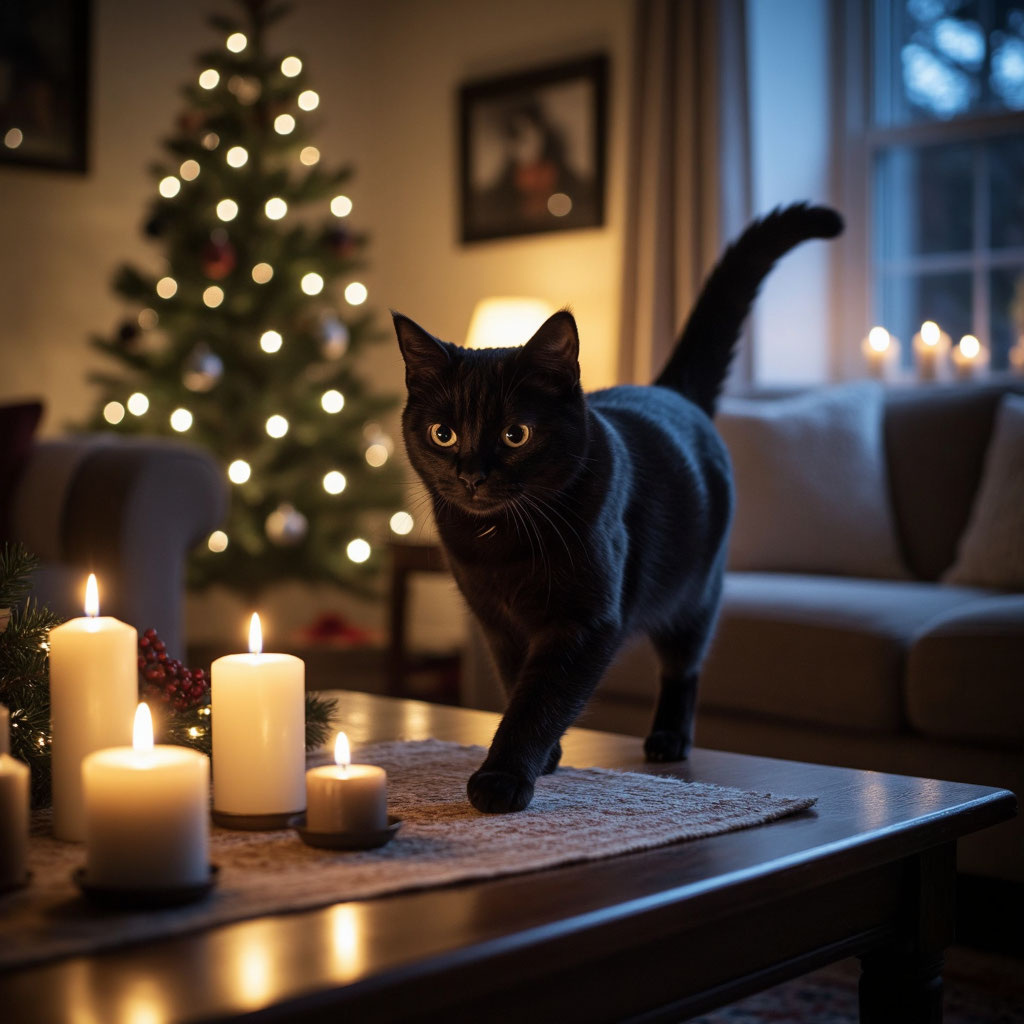 Он не играет с пустотой. Он общается с теми, кого вы не видите. Тайна рождественской ночи.