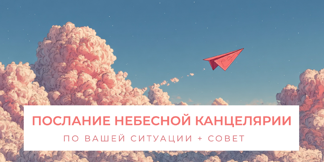 Послание небесной канцелярии по вашей ситуации и совет
