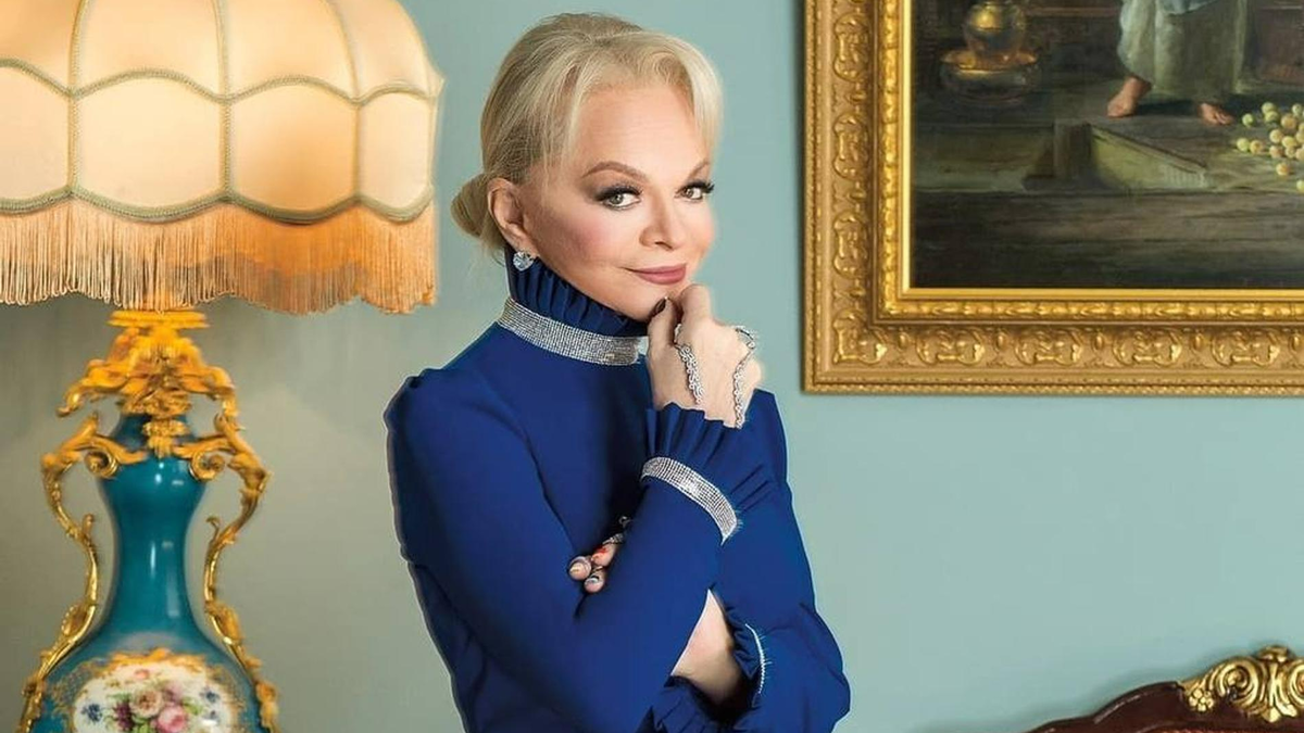    Лариса Долина. Фото: ТГ-канал dolinaofficial