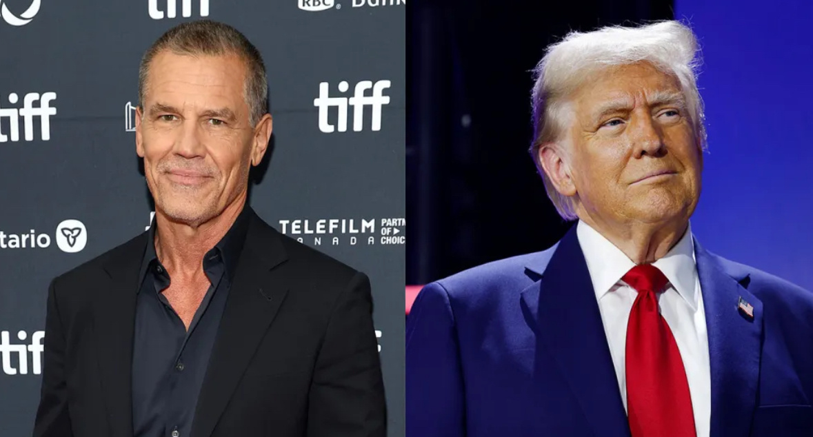 Джош Бролин и Дональд Трамп