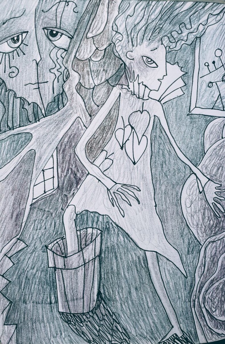 Иллюстрация к моей повести Бегство в страну ветров