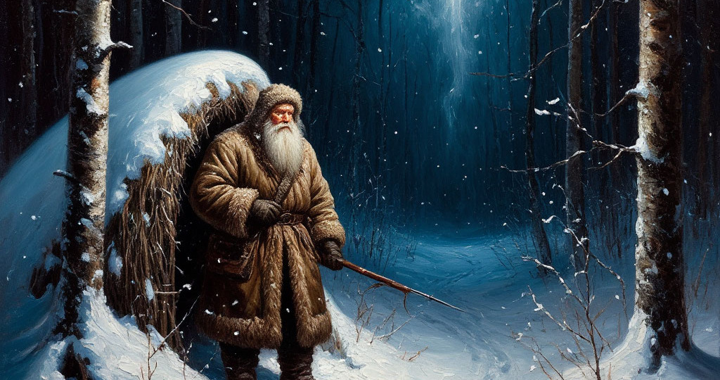 Охотничья байка Данилы про снежные голоса