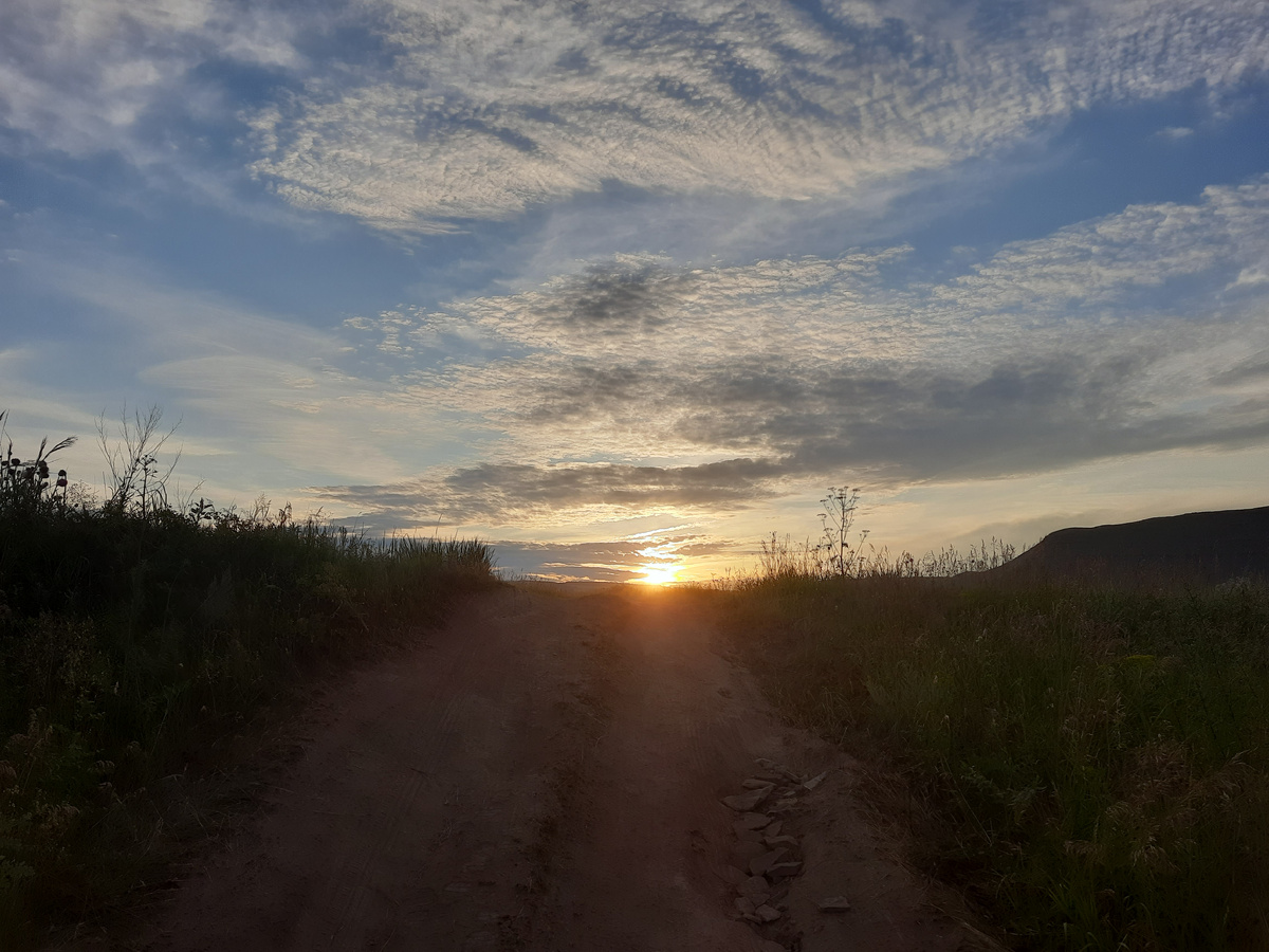 берег Красноярского водохранилища
