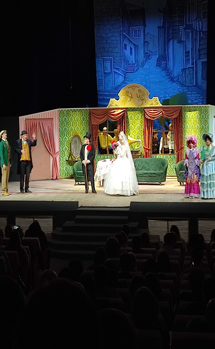 Кадр из постановки