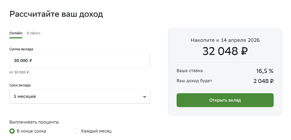 Даже с минимальной суммы можно получить небольшой пассивный доход