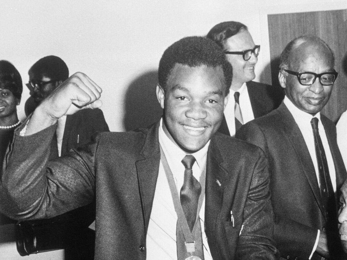    Джордж Форман с золотом Олимпиады 1968 года© Getty Images / Bettmann