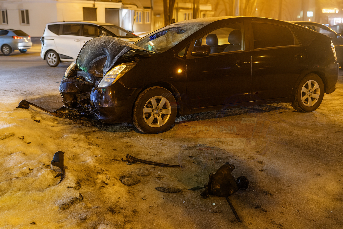 Фото с места ДТП.