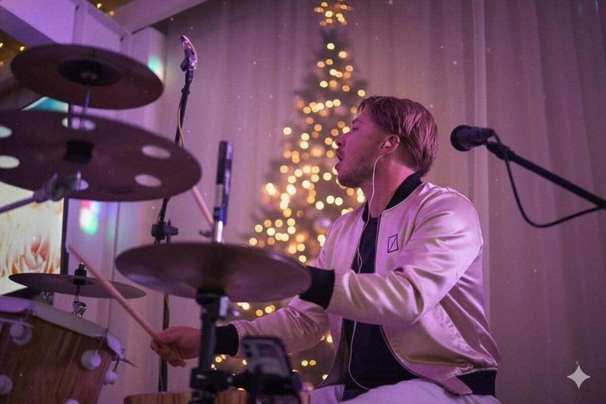 Алексей: барабанщик и автор шоу "Дам Ушам"